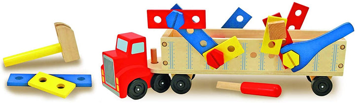 Camion De Construccion Madera Herramientas