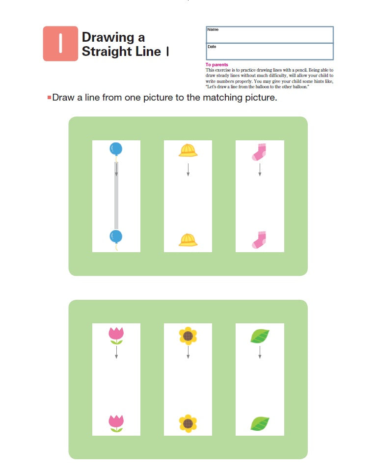 Libro Kumon My Book Of Numbers 1-10 Para Niños