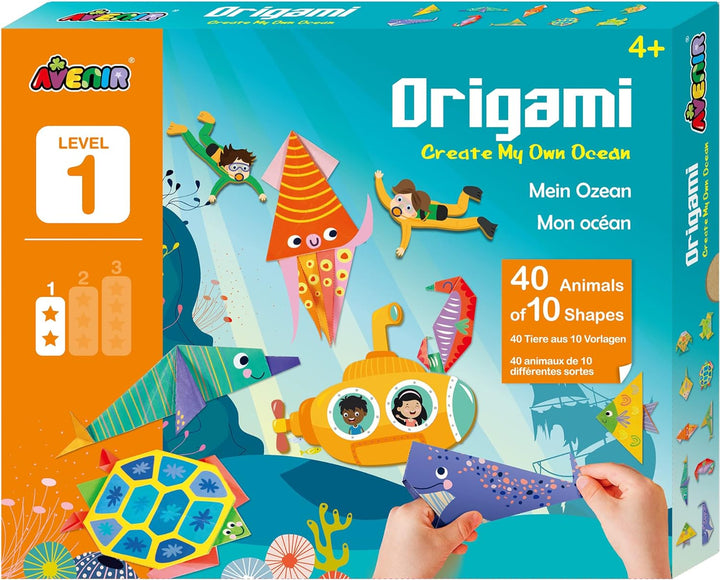 Set De Arte Y Manualidades Origami Mundo Prehistórico