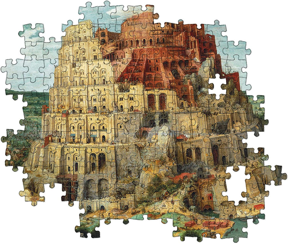 Rompecabezas 1500 Piezas Obra Arte Torre De Babel