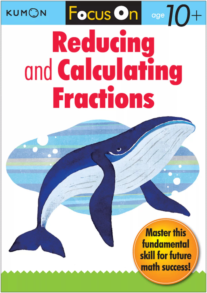 Libro Kumon Matemáticas Reducción De Fracciones En Ingles