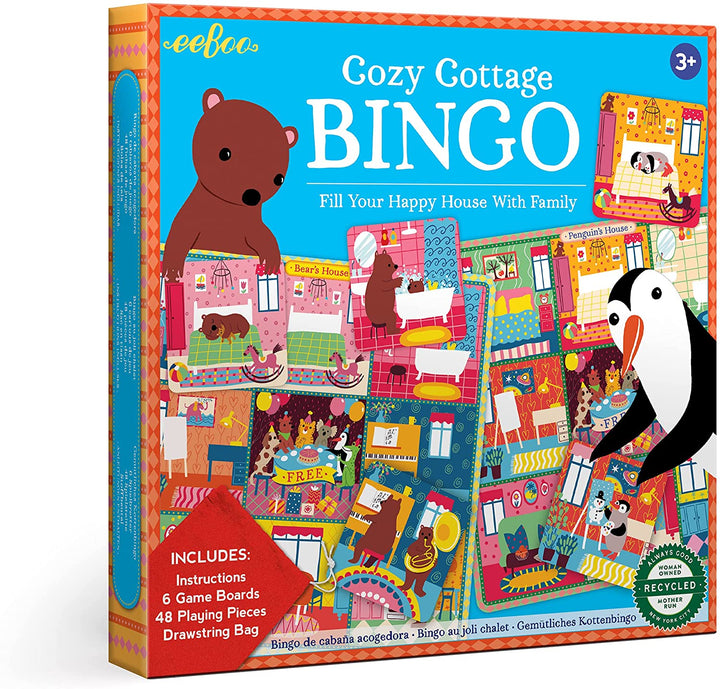 Bingo Didactico Las Partes De La Casa