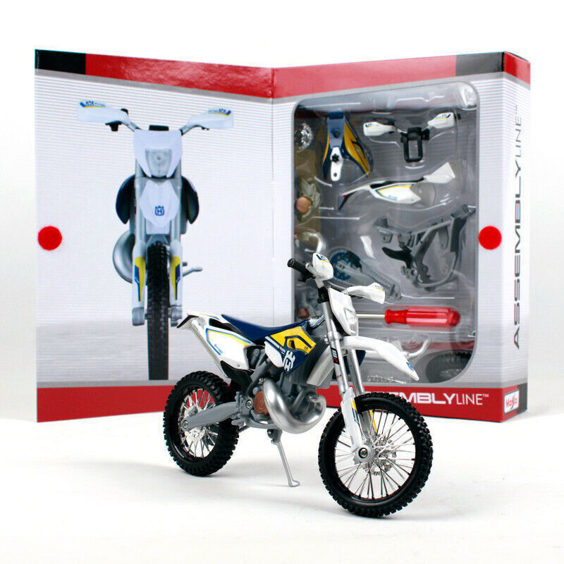 Moto A Escala 1/12 Husqvarna Fe 501 Coleccionable Para Armar