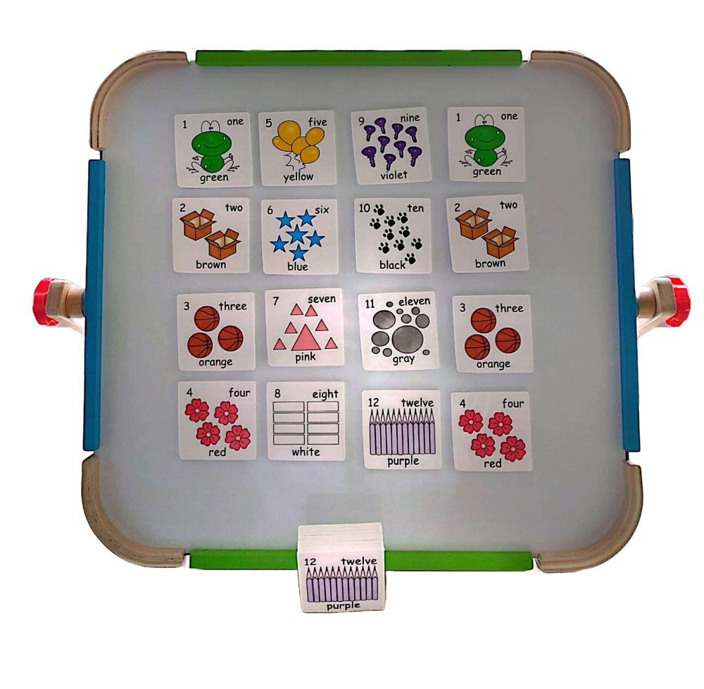Juego De Memoria Numeros En Ingles