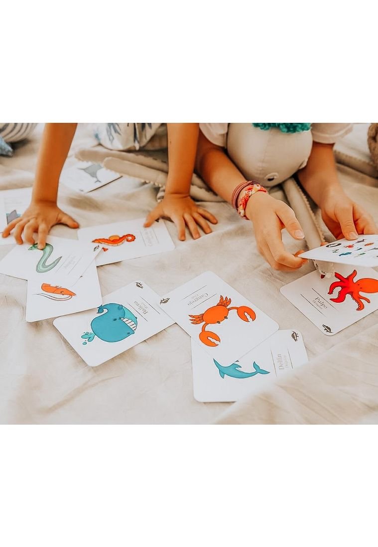 Flash Cards Kocodio Animales Acuáticos
