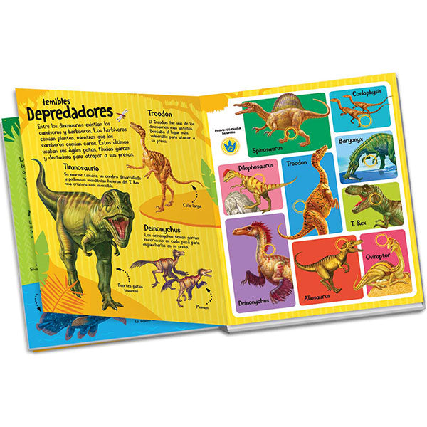 Libro Didactico Sonido De Los Dinosaurios