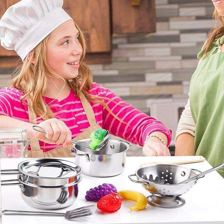 Set De Chef Accesorios de Cocina Para Niños
