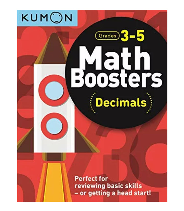 Libro Kumon Problemas Matemáticos Decimales En Ingles