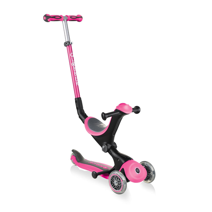 Patineta 3 en 1 Go Up Deluxe Rosa