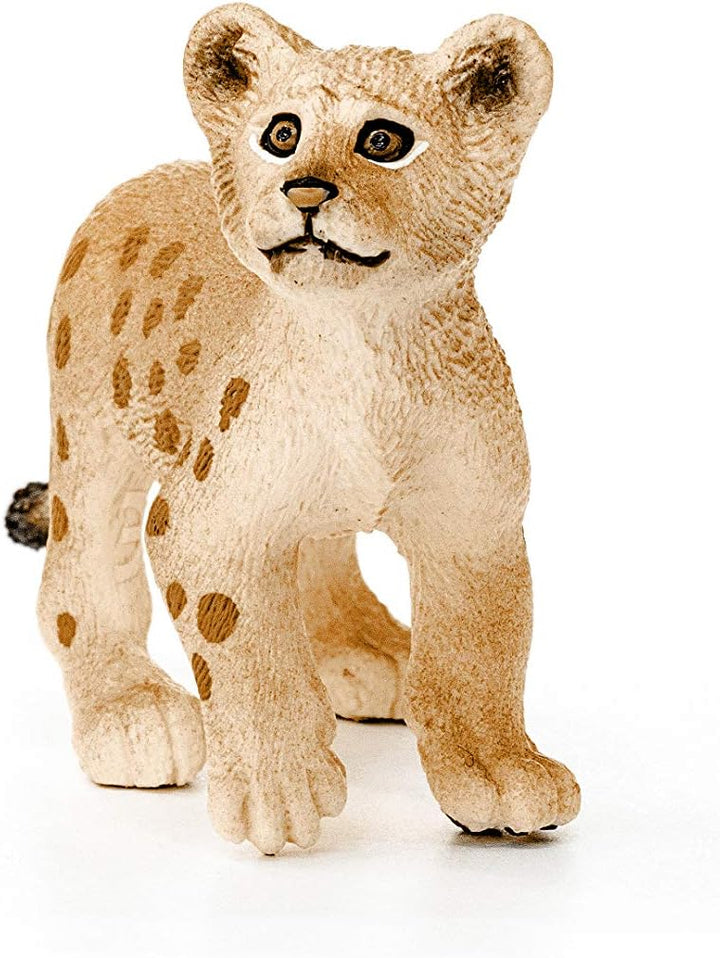 Figura Animales Cachorro Leon Pintada A Mano