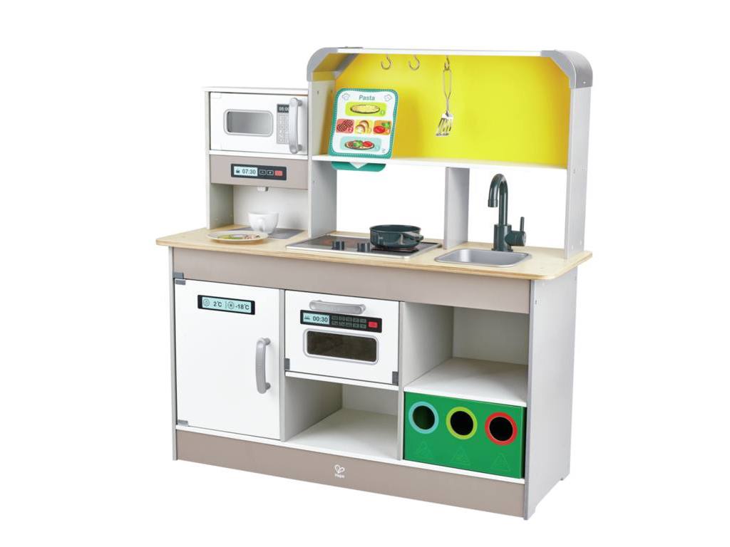 Cocina De Lujo en Madera Luces y Sonidos
