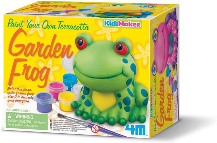 Kit De Arte Pinta Tu Rana De Jardin