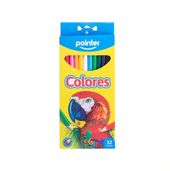 Caja De Colores Redondos 12 Und