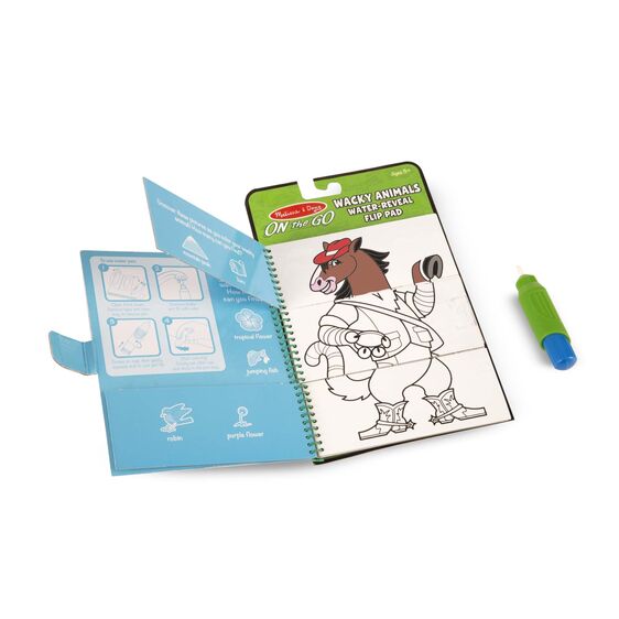 Libro Tipo Bestiario para Pintar con Agua