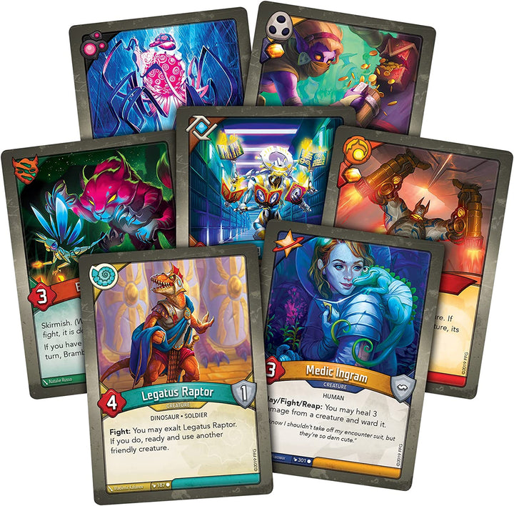 Juego De Mesa Keyforge Choque De Mundos
