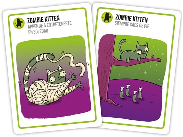 Juegos De Mesa Zombie Kitten