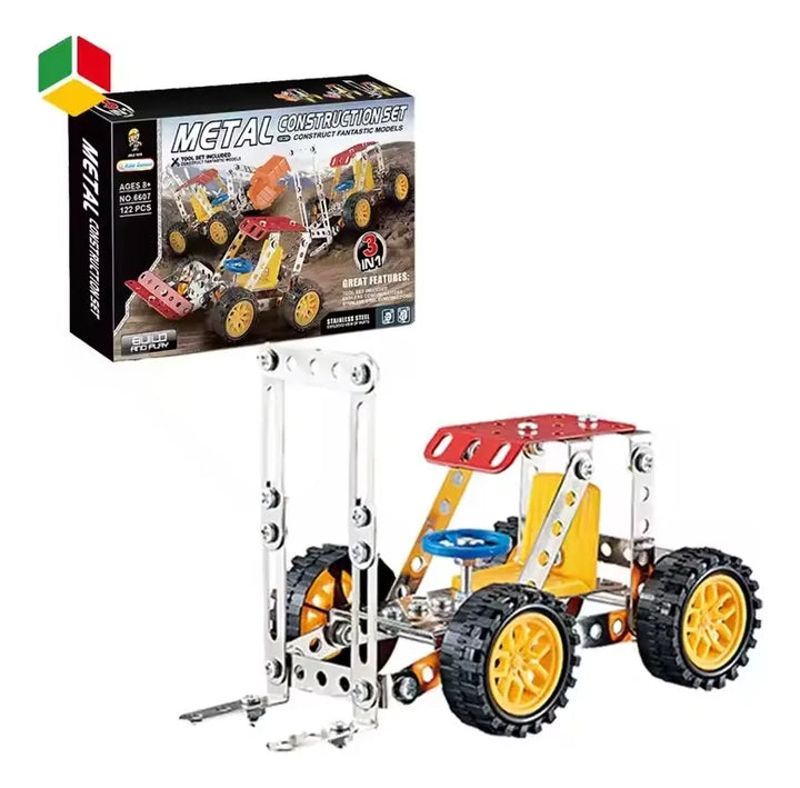 Juego De Construcción 122 Piezas Mecano
