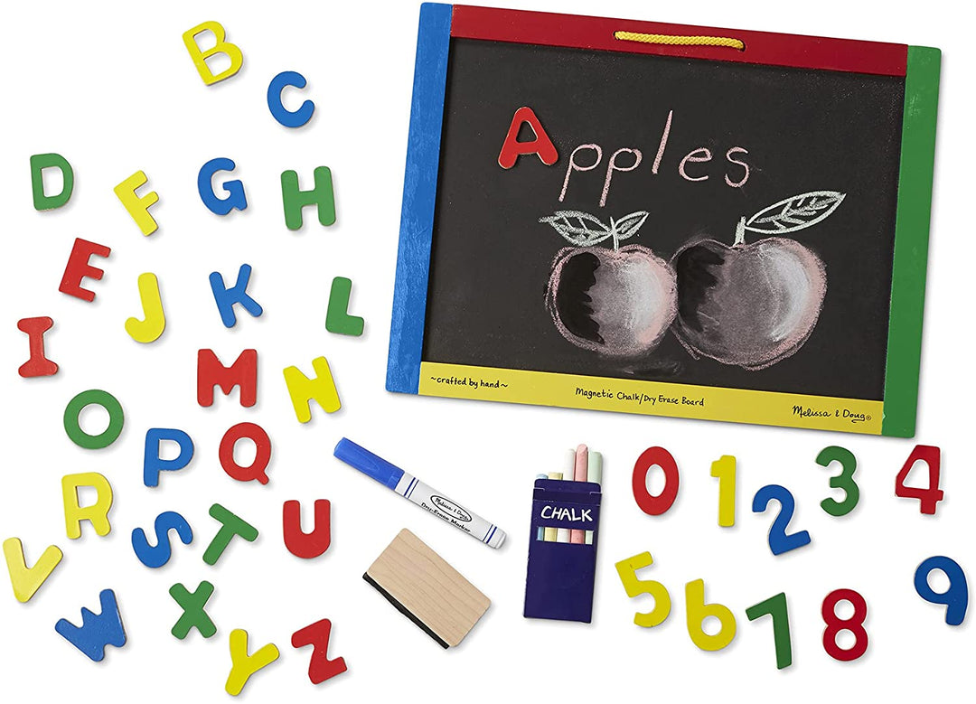 Tablero Y Letras Magneticas Tiza Marcador