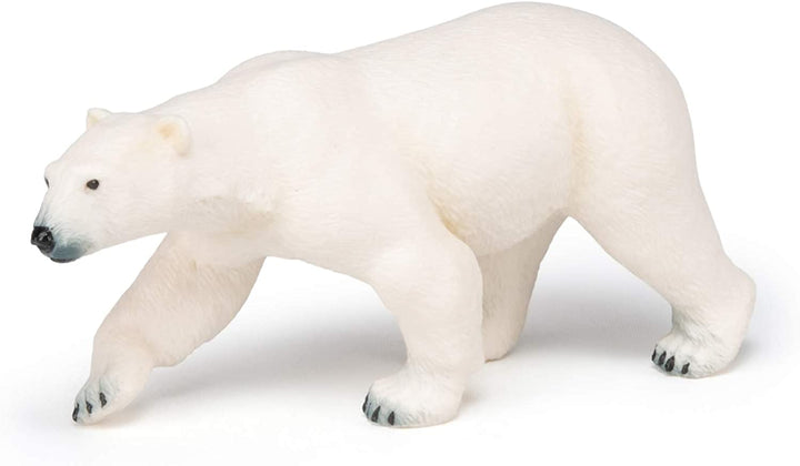 Figura Oso Polar Pintado a Mano