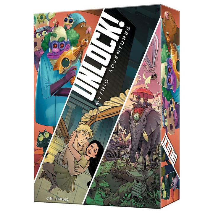 Juego De Mesa Unlock Mythic Adventures Espanol