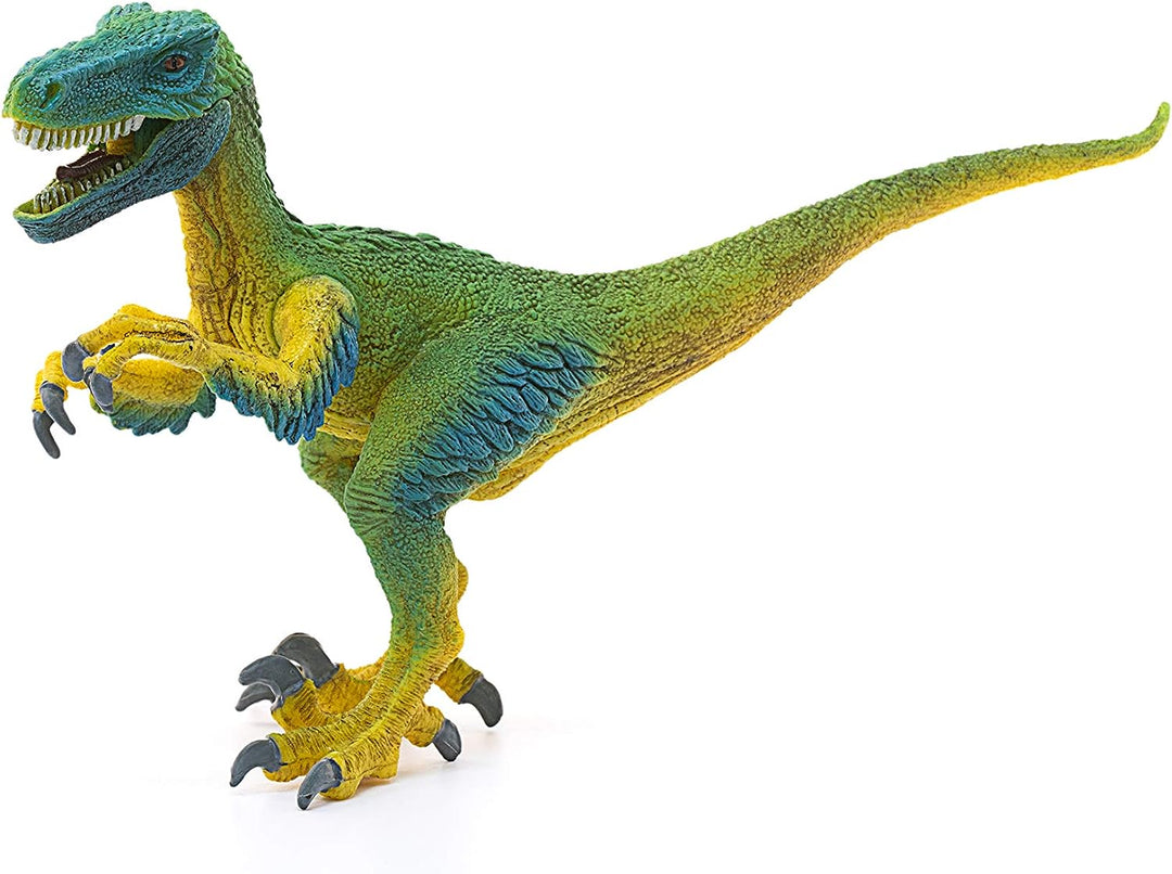 Figura Dinosaurios Velociraptor Pintado A Mano