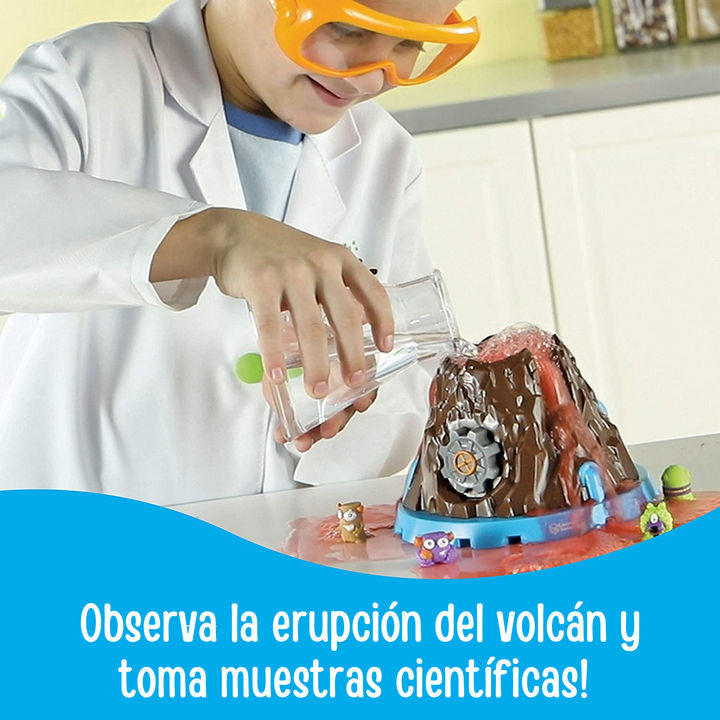 Juego Set De Experimentos Volcán STEM Para Niños