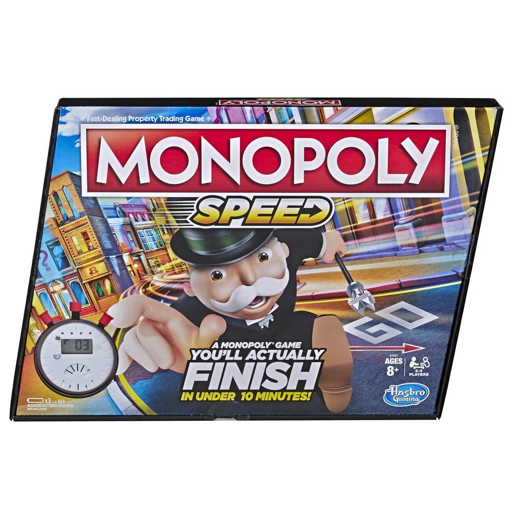 Juego De Mesa Monopoly Speed Reloj