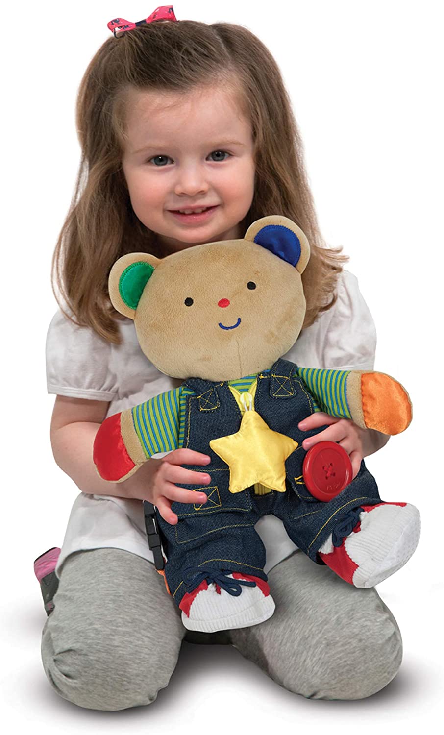 Oso De Peluche Montessori Aprende a Vestir