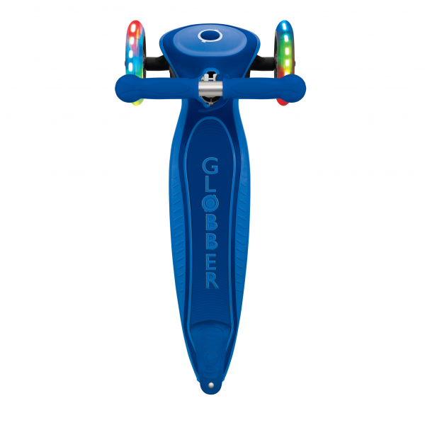 Patineta Globber Primo Plus Con Luces azul