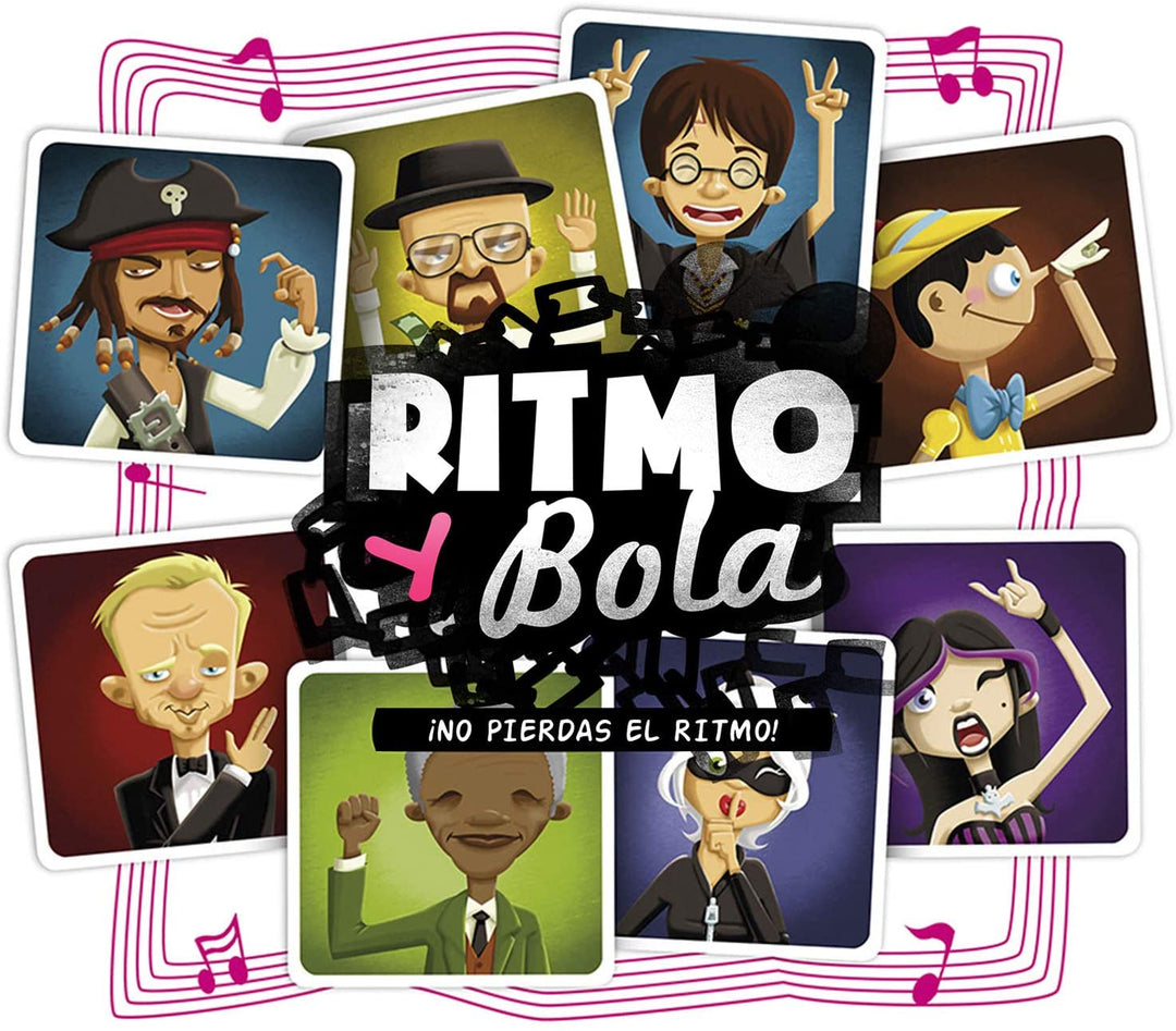 Juego De Mesa Ritmo y Bola No Pierdas El Ritmo