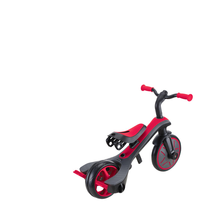 Triciclo y Bicicleta de Balance 4 En 1 Rojo Niños