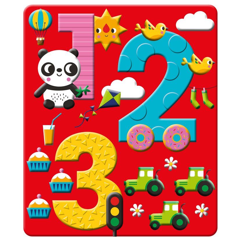 Libro Infantil Conociendo El 1 2 3