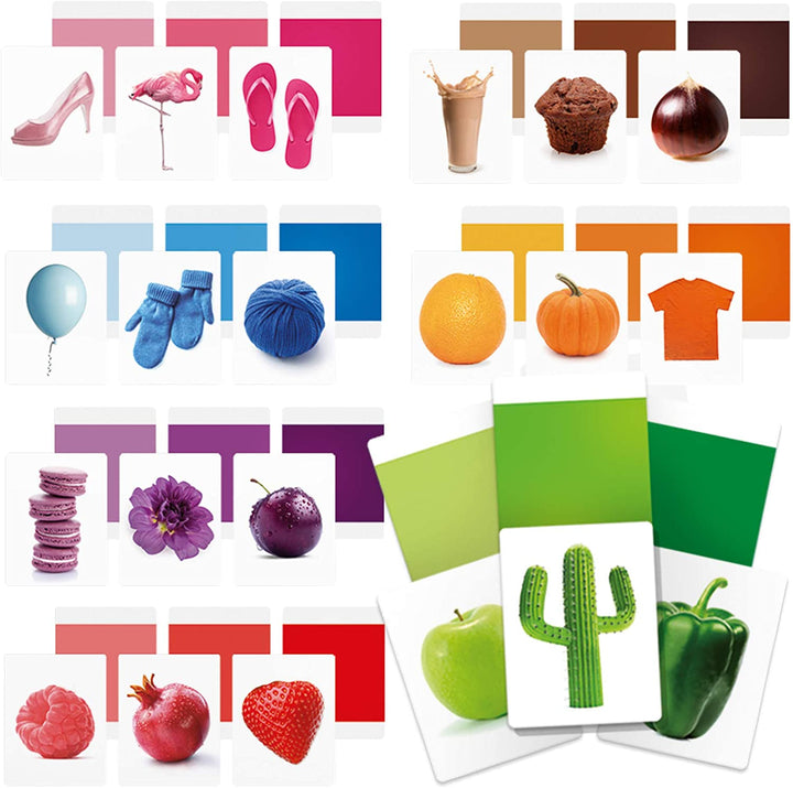 Flashcards Montessori Los Colores