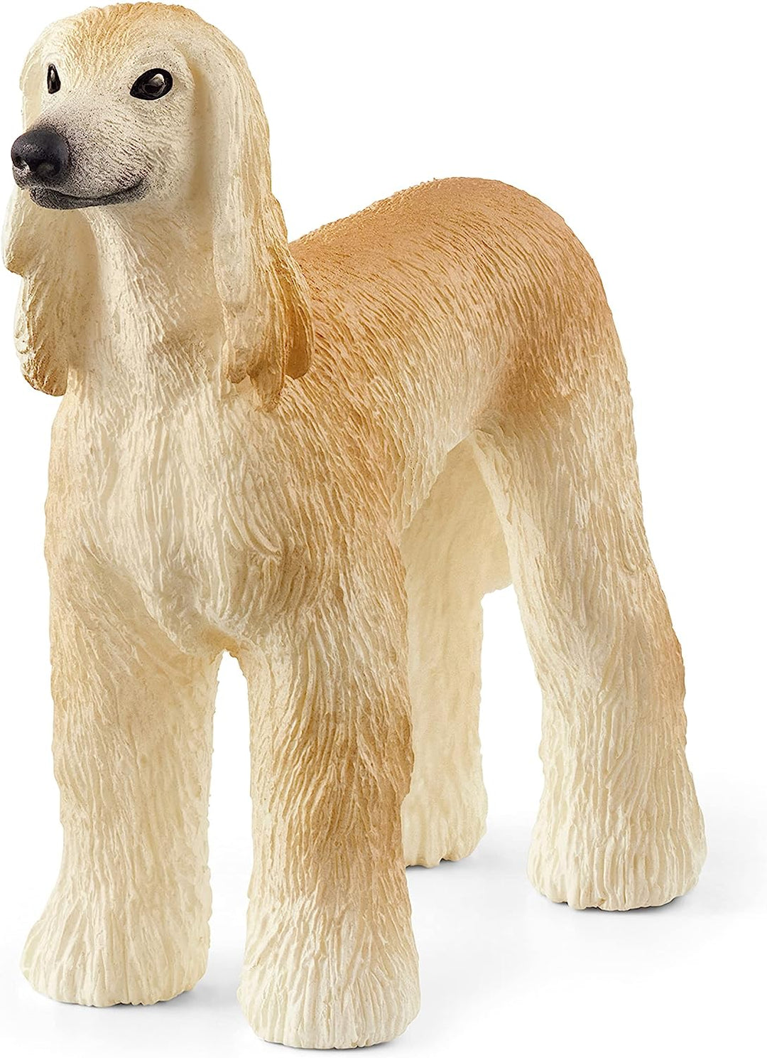 Figura Animales Perro Lebrel Afgano Pintada A Mano