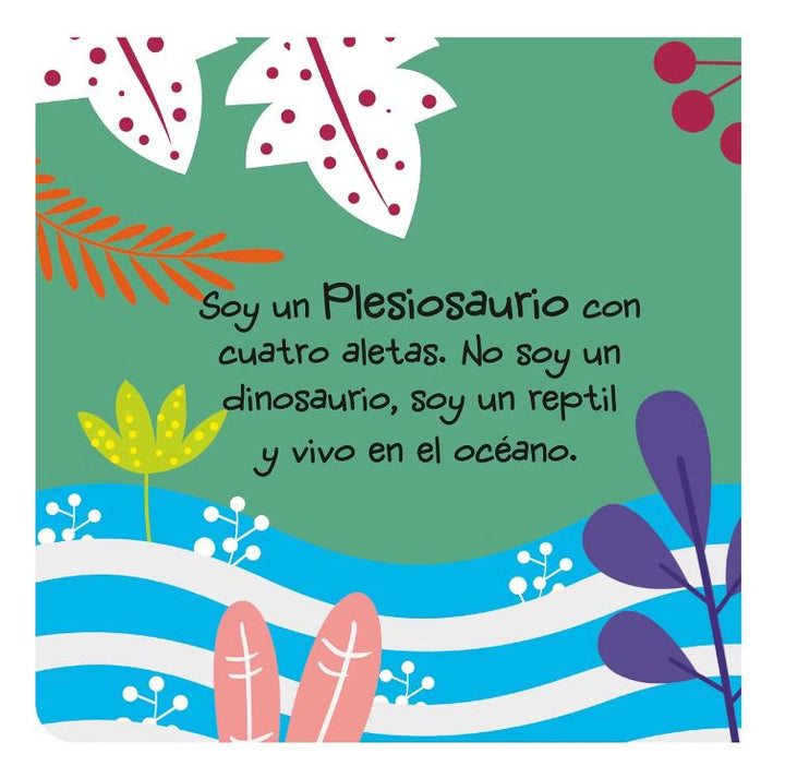 Set Libro Y Rompecabezas Sensorial Dinosaurios