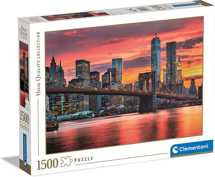 Rompecabezas 1500 Piezas East River New York
