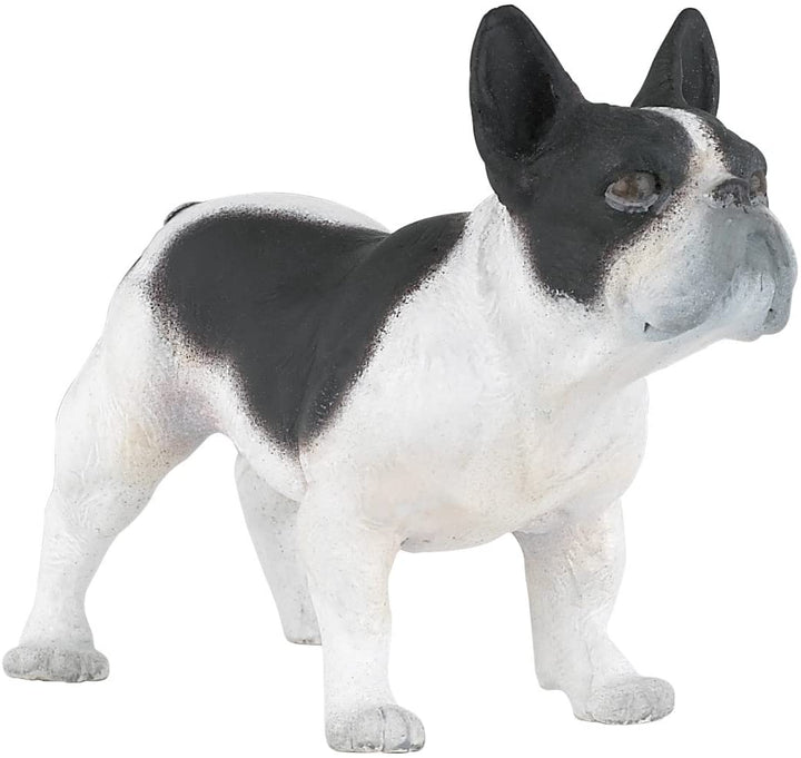 Figura Animales Bulldog Frances Pintado a Mano