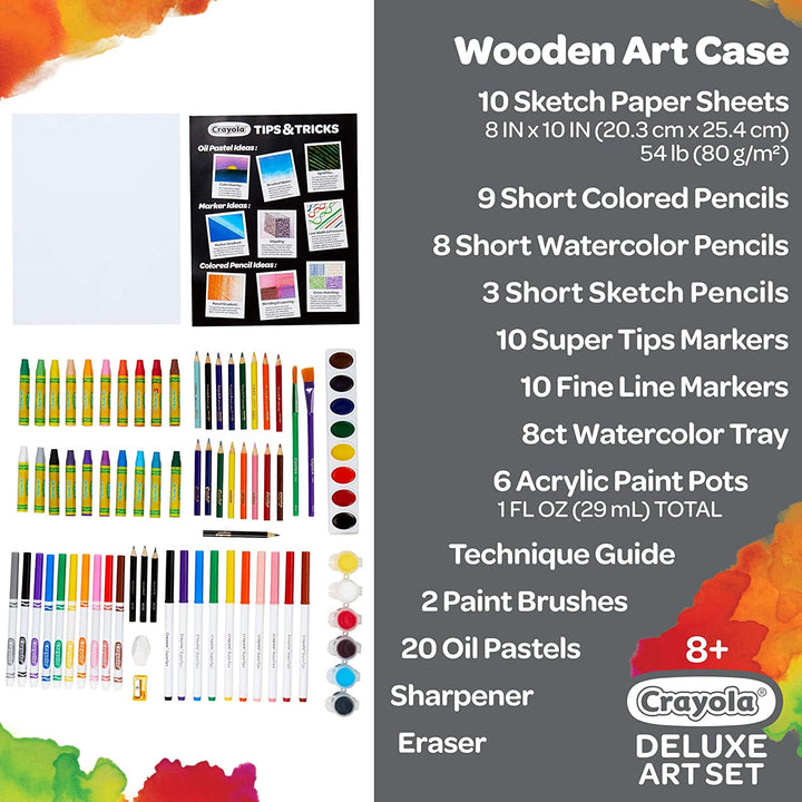 Set de Arte de Lujo en Madera Crayola