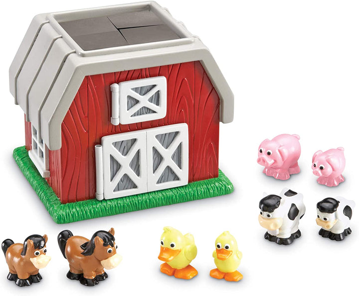 Juego Didáctico Granja Sensorial Animales y Texturas Niños