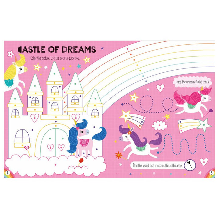 Libro De Actividades Stickers De Unicornios