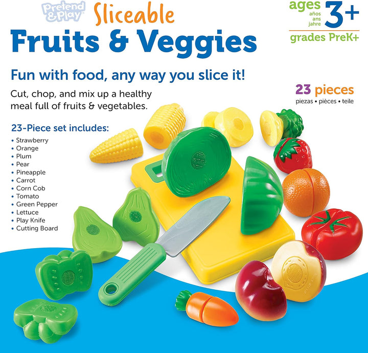Juego De Frutas Saludable Para Cortar