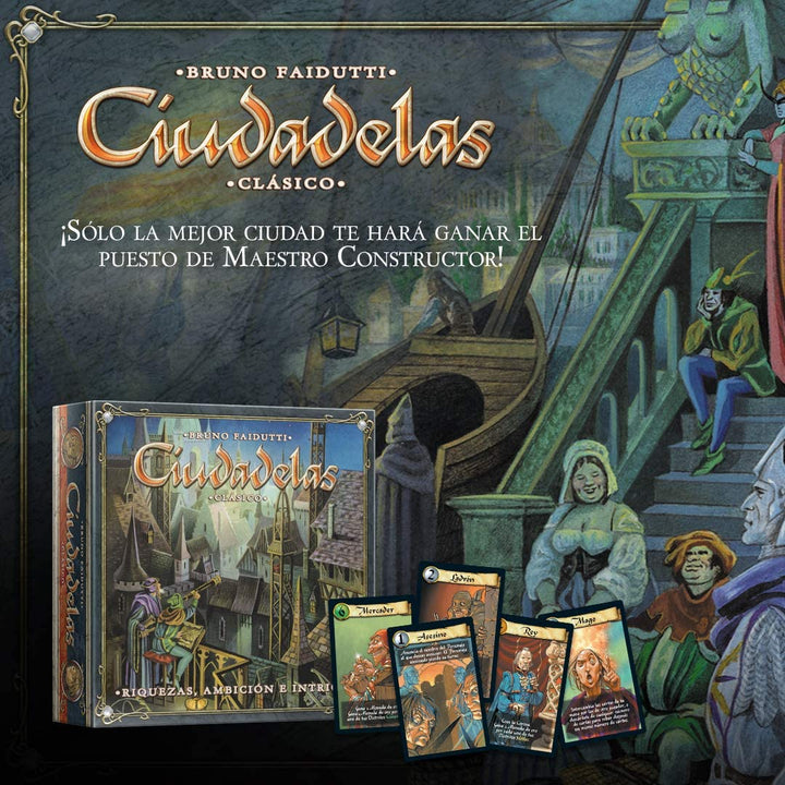 Juego De Mesa Ciudadelas Clásico