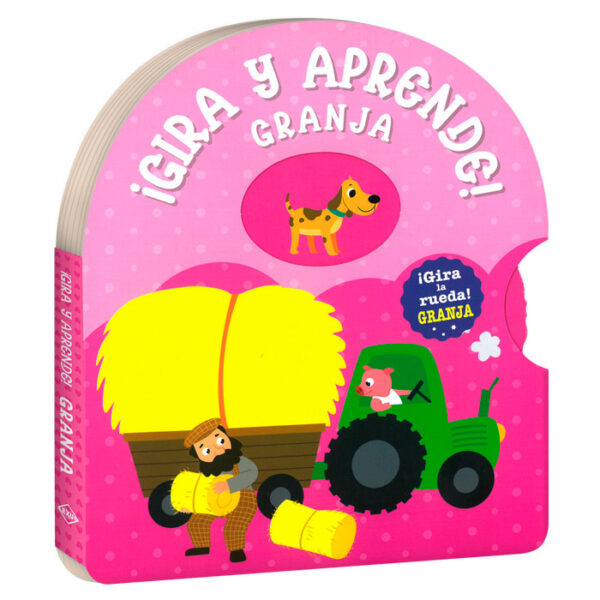 Libro Didáctico Gira Y Aprende La Granja