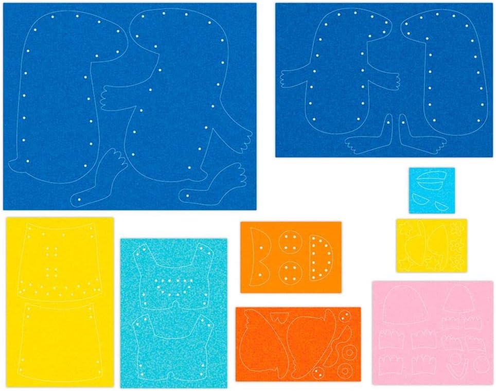 Set De Arte Y Manualidades Animales Para Tejer