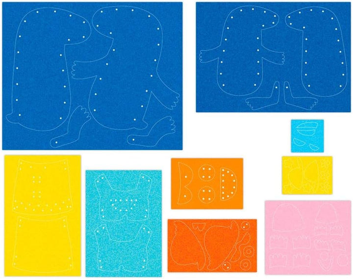Set De Arte Y Manualidades Animales Para Tejer