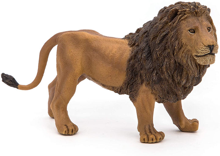 Figura Animales León Pintado a Mano