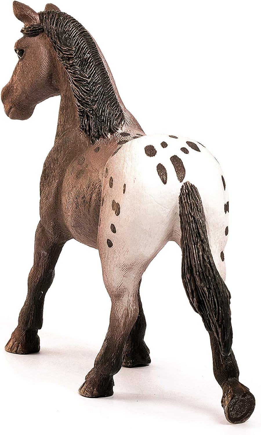Figura Animales Yegua Appaloosa Pintado A Mano
