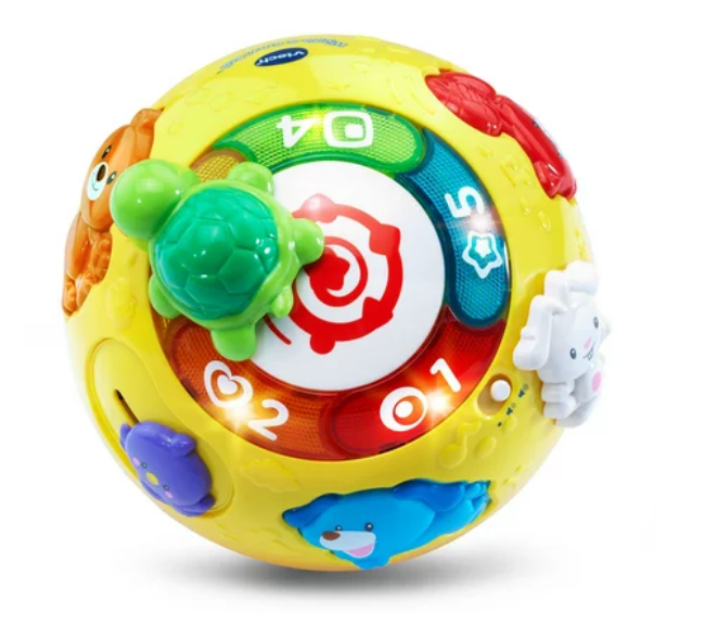 Pelota Giratoria de Animales Luces y Sonidos