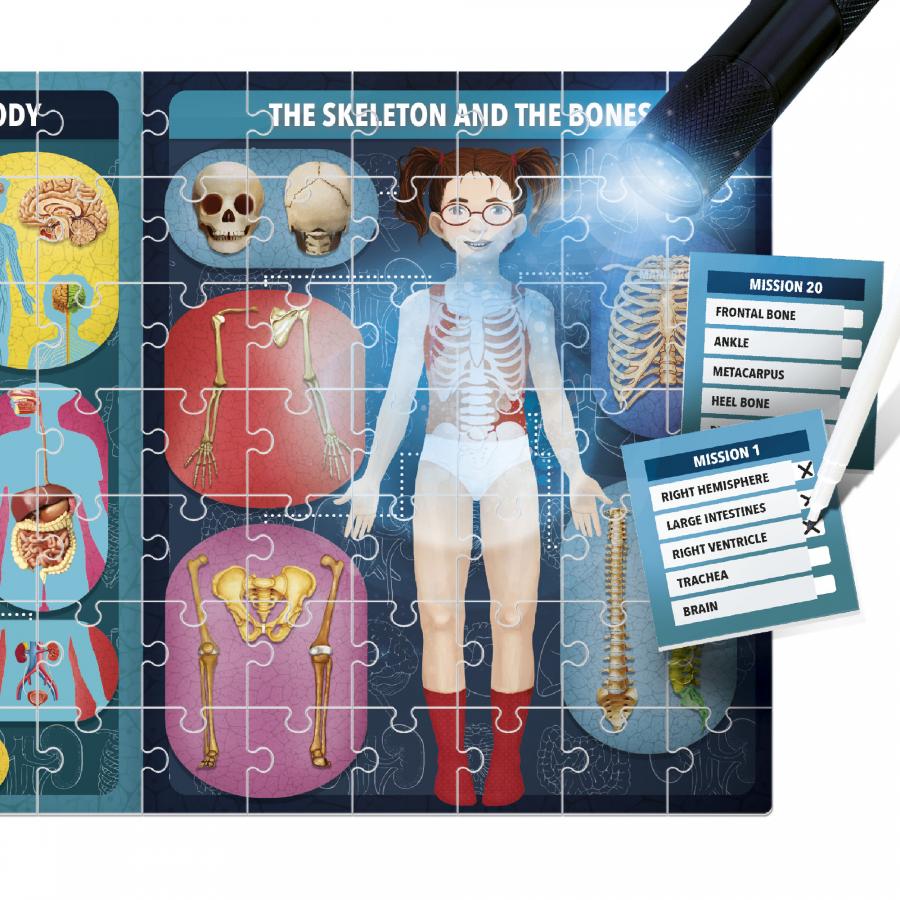 Juego STEM Rompecabezas El Cuerpo Humano