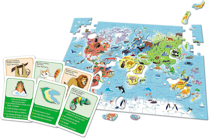 Rompecabezas Y Juego De Mesa Descubre El mundo